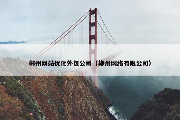 郴州网站优化外包公司（郴州网络有限公司）