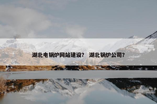 湖北电锅炉网站建设？ 湖北锅炉公司？