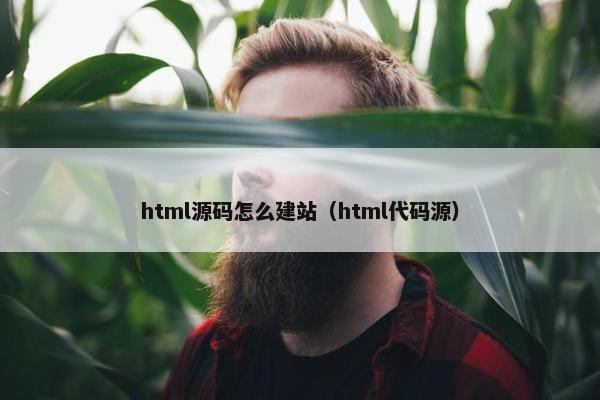 html源码怎么建站（html代码源）