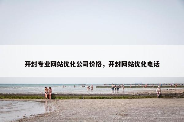 开封专业网站优化公司价格，开封网站优化电话