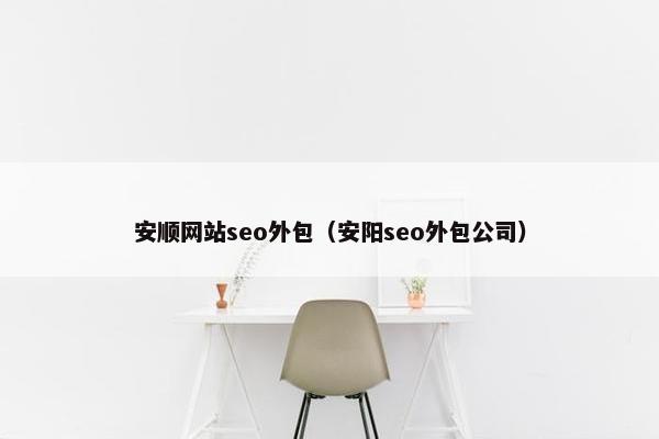 安顺网站seo外包（安阳seo外包公司）