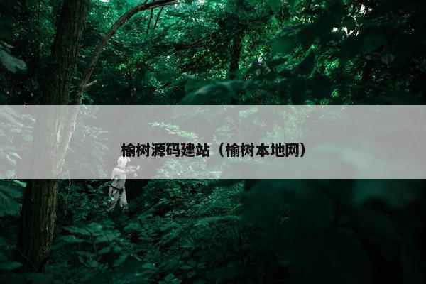 榆树源码建站（榆树本地网）