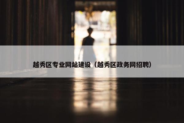 越秀区专业网站建设（越秀区政务网招聘）