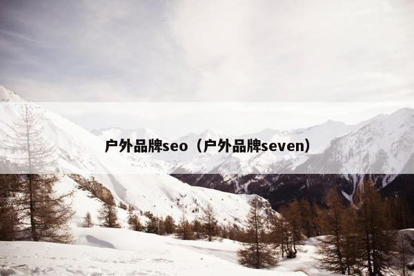 户外品牌seo（户外品牌seven）