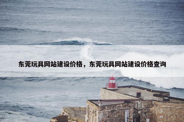 东莞玩具网站建设价格，东莞玩具网站建设价格查询
