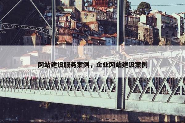 网站建设服务案例，企业网站建设案例